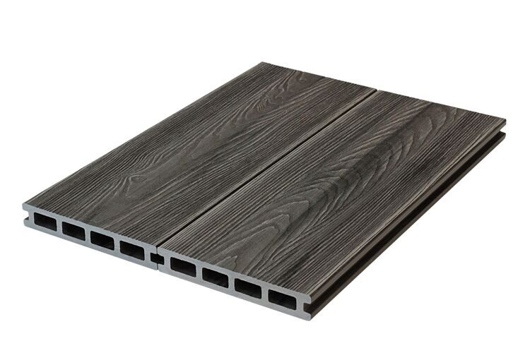 Террасная доска NEXTWOOD Expert 24х146 Серый 3D-фактура / 3D-фактура
